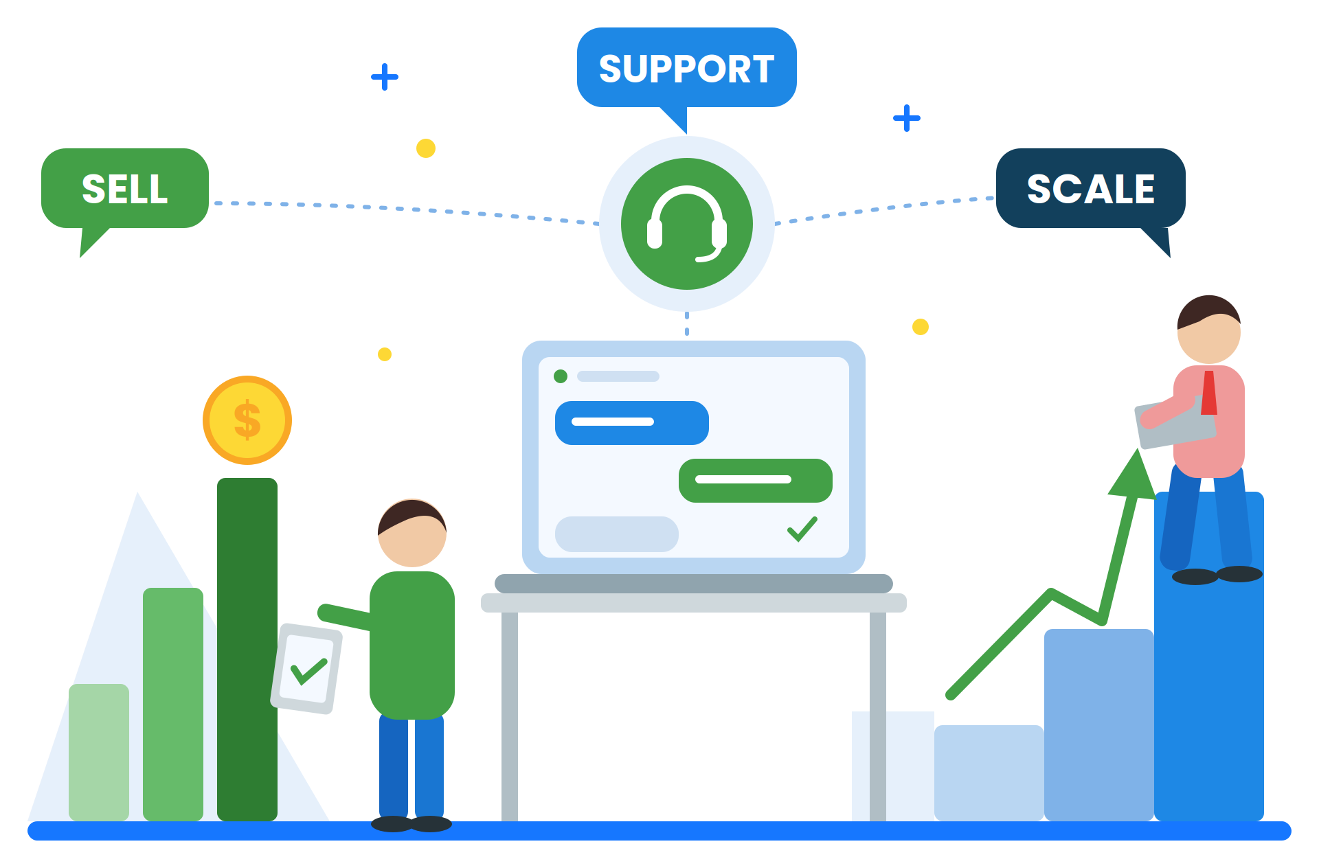 bpo services illustration