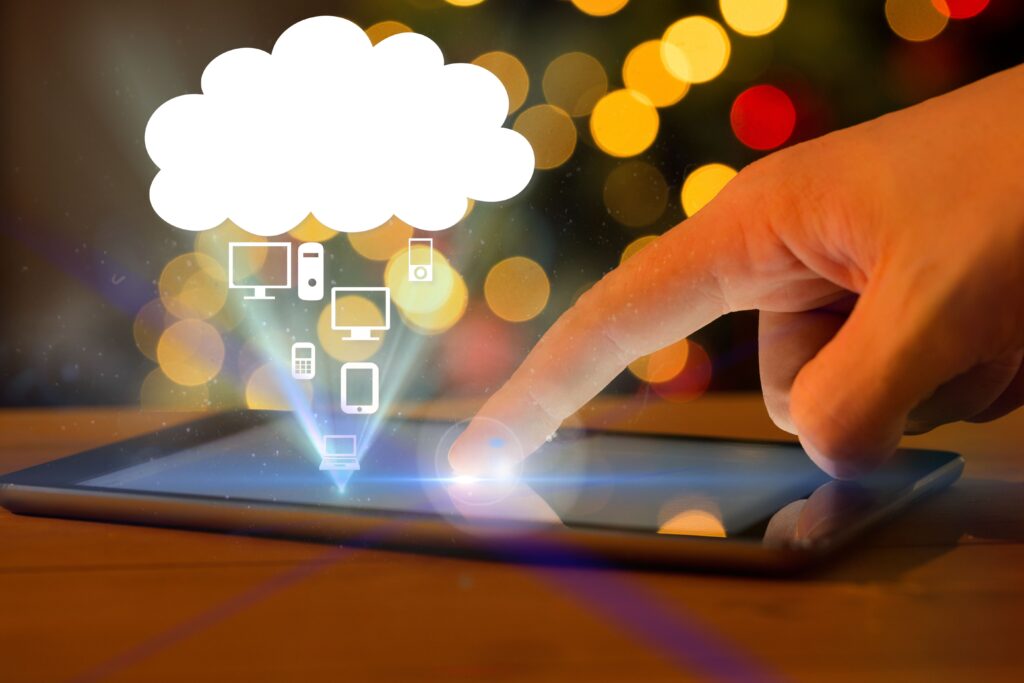 hand touching tablet 1 2 1024x683