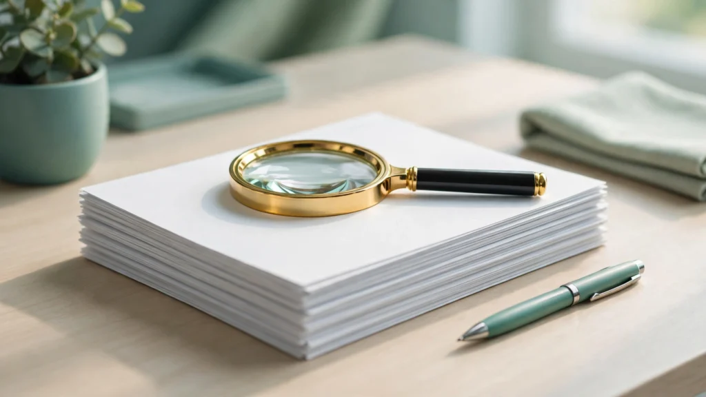 Magnifying gla