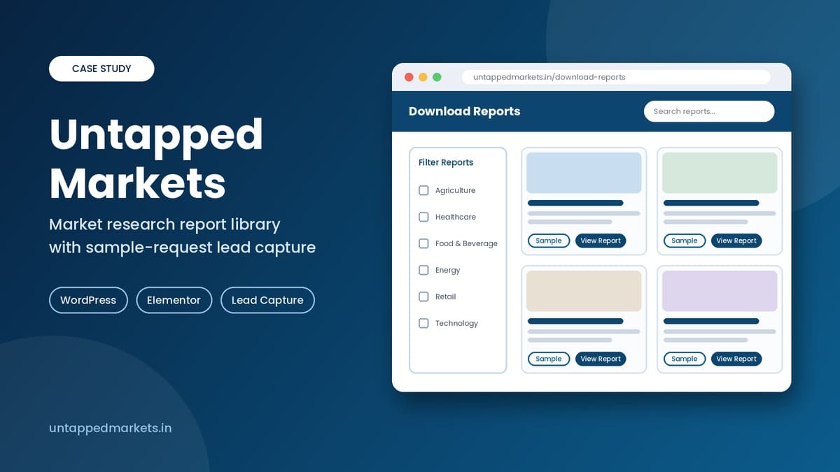 untapped markets case study 1